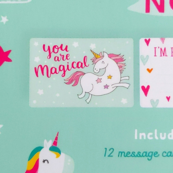 NWOT Magical Lunchbox Notes Set - 24ct. - Picture 3 of 6